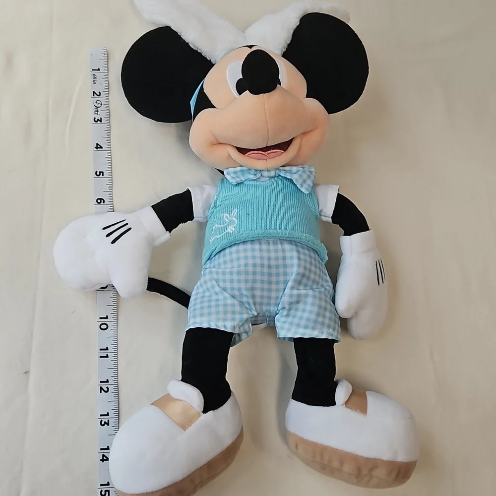 Disney Mickey Mouse Easter Bunny Plushie 15